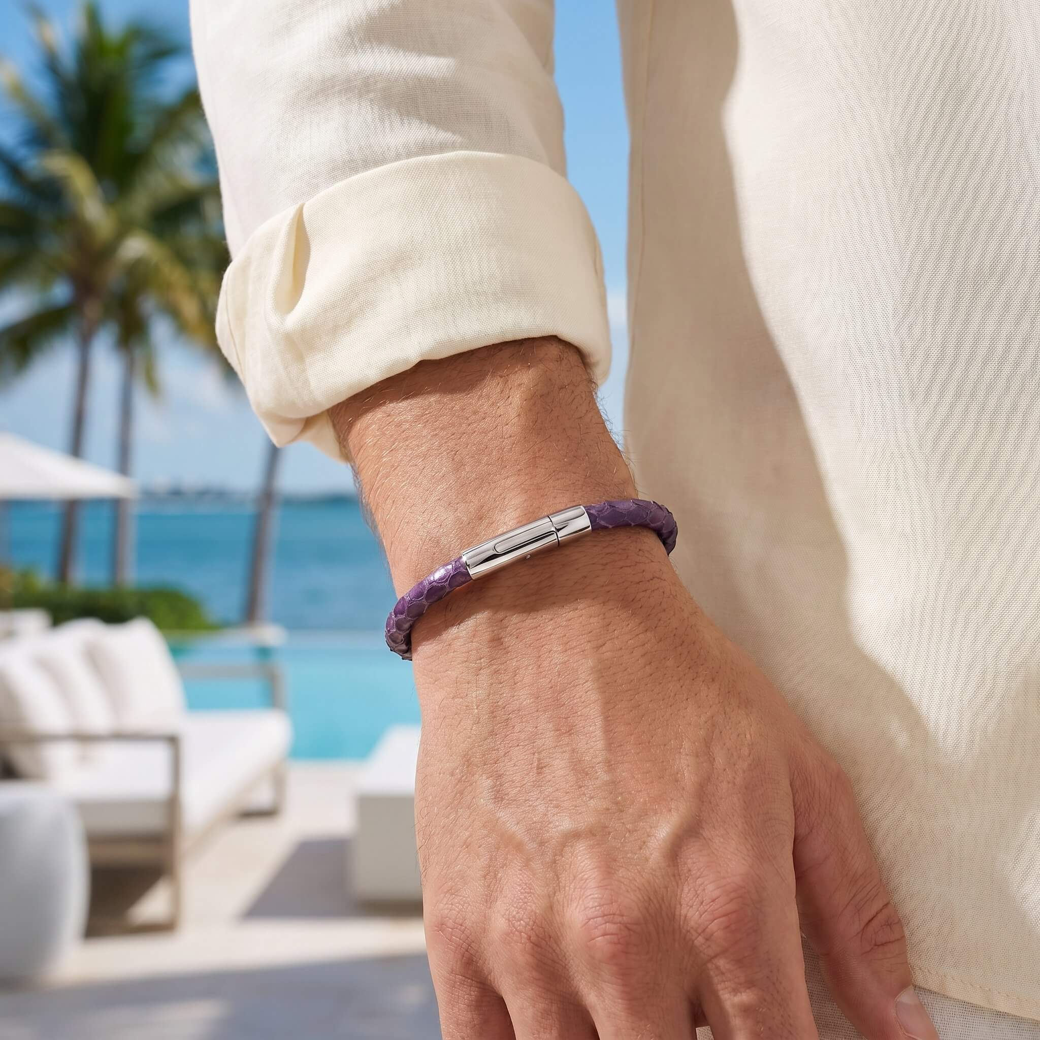 Wild Python & Stingray Bracelets for Men | Caligio – CALIGIO