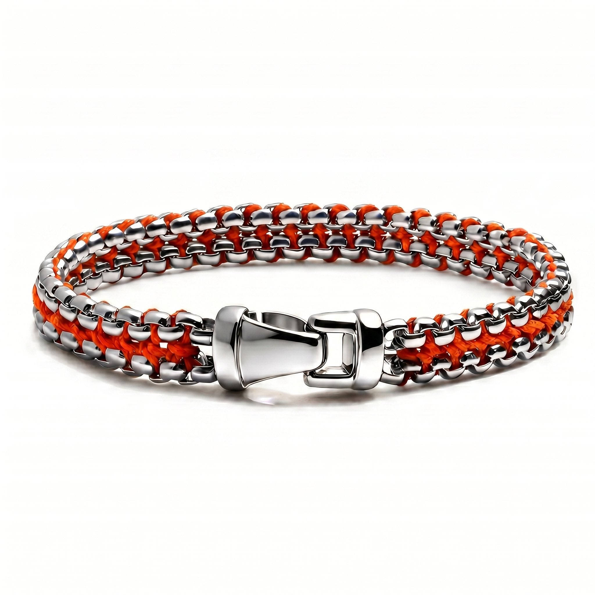 Anchor Chain Steel & Orange – CALIGIO