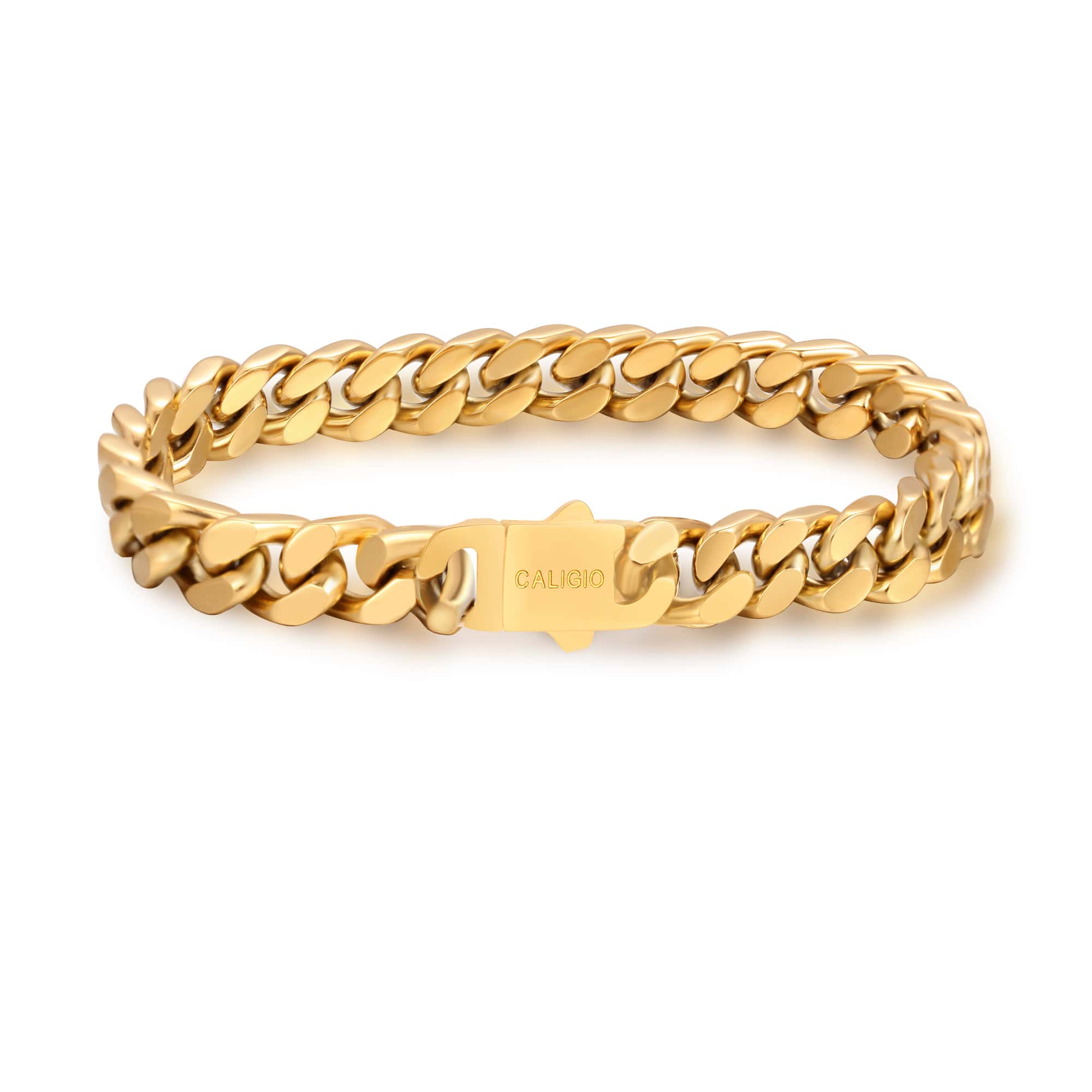 Miami Cuban Golden Bracelet, Cuban-Link Chain Bracelets