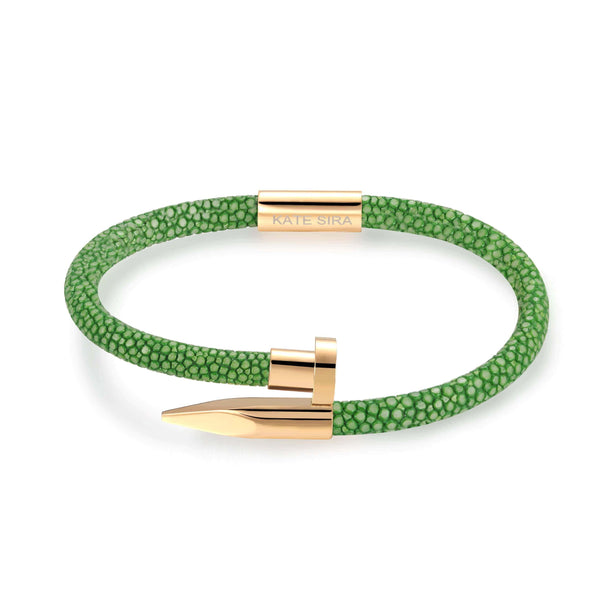 caligio wbracelets GREEN NEON SPARK