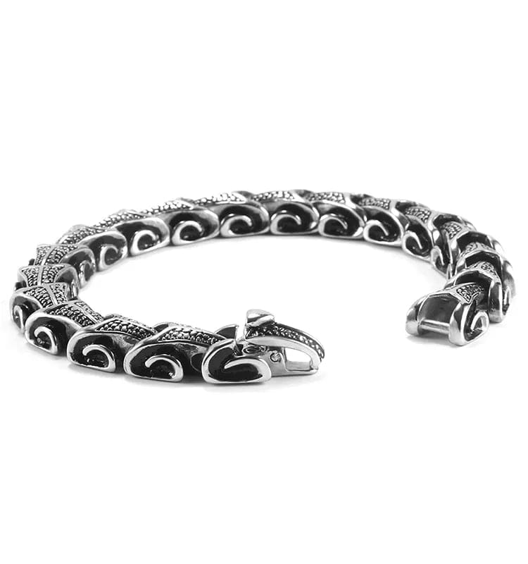 caligio Caligio Men Bracelets MAYA Get Mens Titanium Bracelet Vintage Beta, Cuff Bracelets by Caligio small gift  cheap gift for men  shackle bracelet mens anchor bracelet