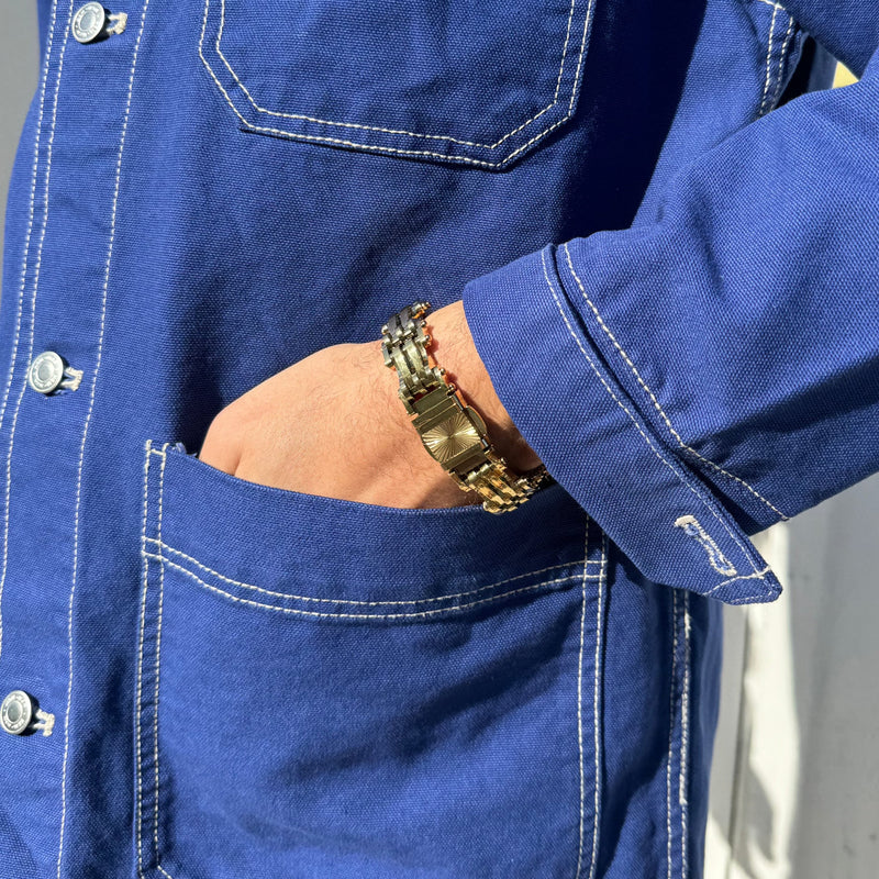 caligio Caligio Men Bracelets NAVIGATOR GOLD NAVIGATOR Golden Bracelet, Cuban-Link Chain Bracelets | Caligio small gift  cheap gift for men  shackle bracelet mens anchor bracelet
