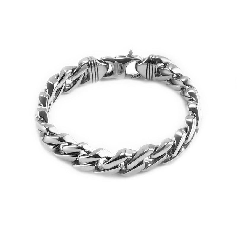 caligio Caligio Men Bracelets NY CUBAN BRACELET SILVER NY Cuban Golden Bracelet, Cuban-Link Chain Bracelets | Caligio small gift  cheap gift for men  shackle bracelet mens anchor bracelet