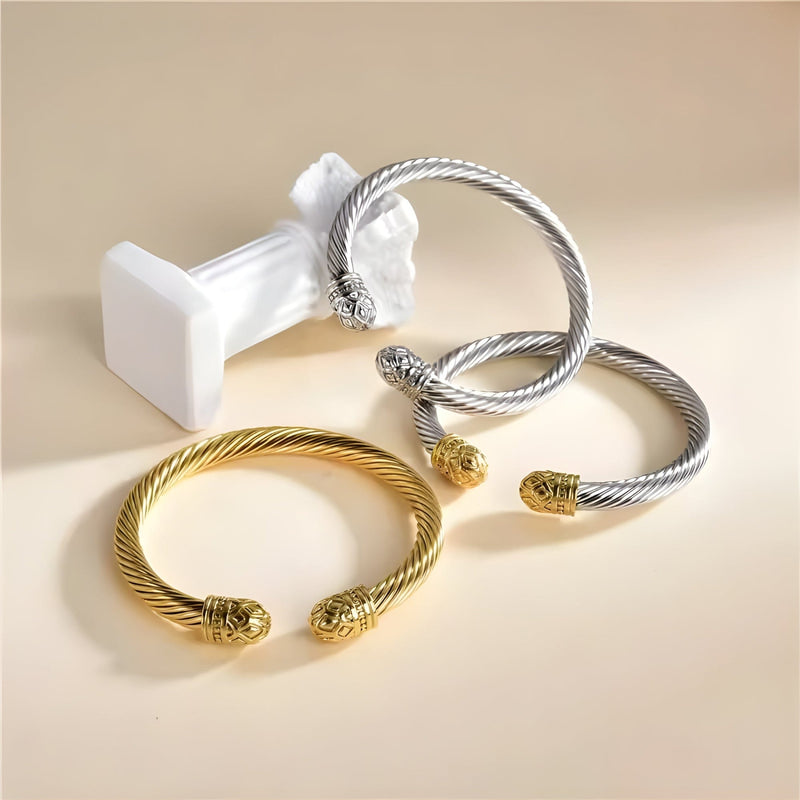 caligio Caligio Men Bracelets Vintage Gamma Get Mens Titanium Bracelet Vintage Beta, Cuff Bracelets by Caligio small gift  cheap gift for men  shackle bracelet mens anchor bracelet