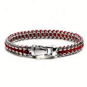 Anchor Chain Steel & Red