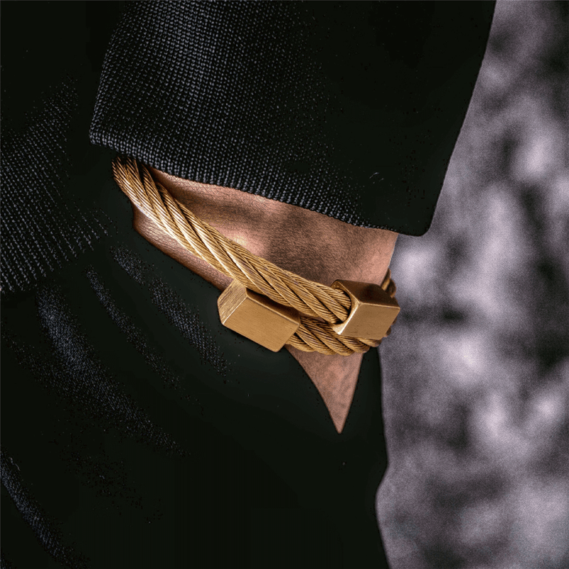 caligio Arc Bracelets Titan Golden
