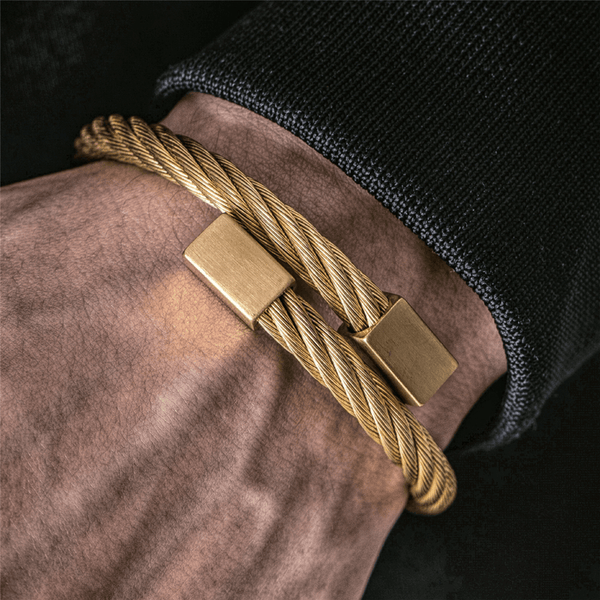 caligio Arc Bracelets Titan Golden