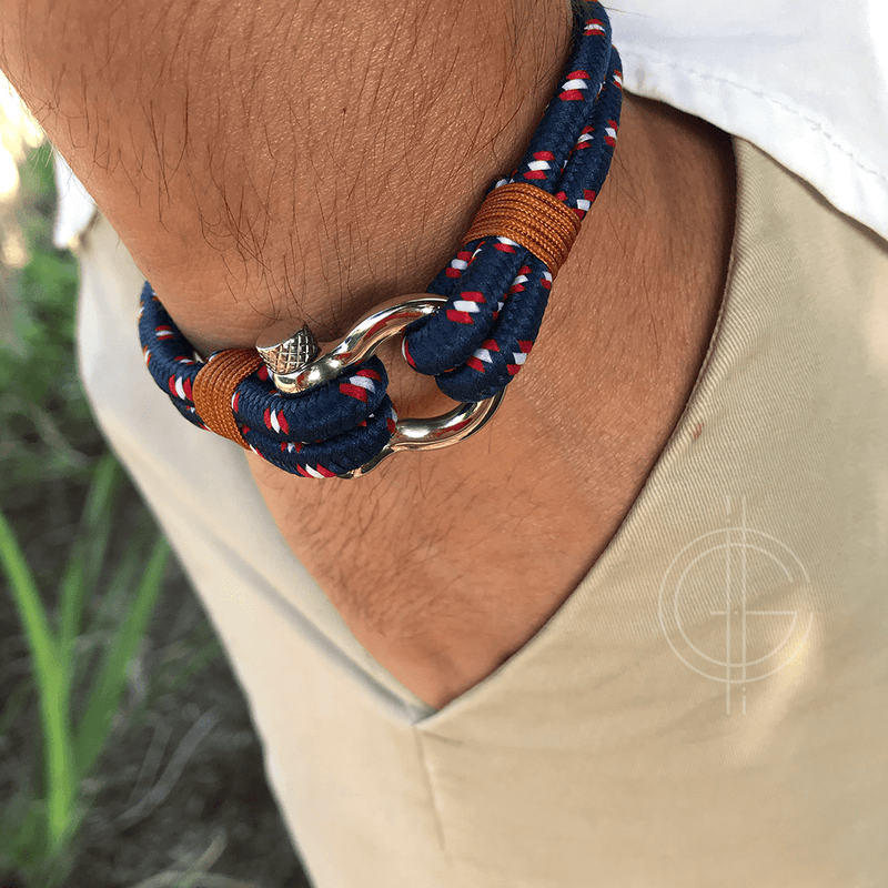 Buy Nylon Bracelets for Men - Binate Blue