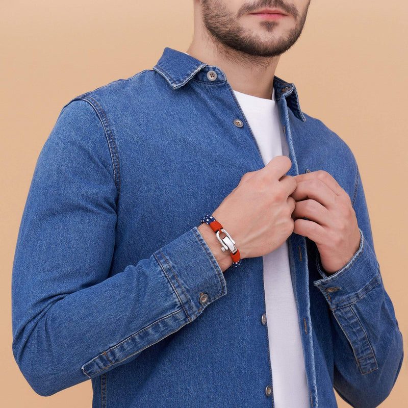 caligio Binate XL Binate Navy Blue "Dotted XL