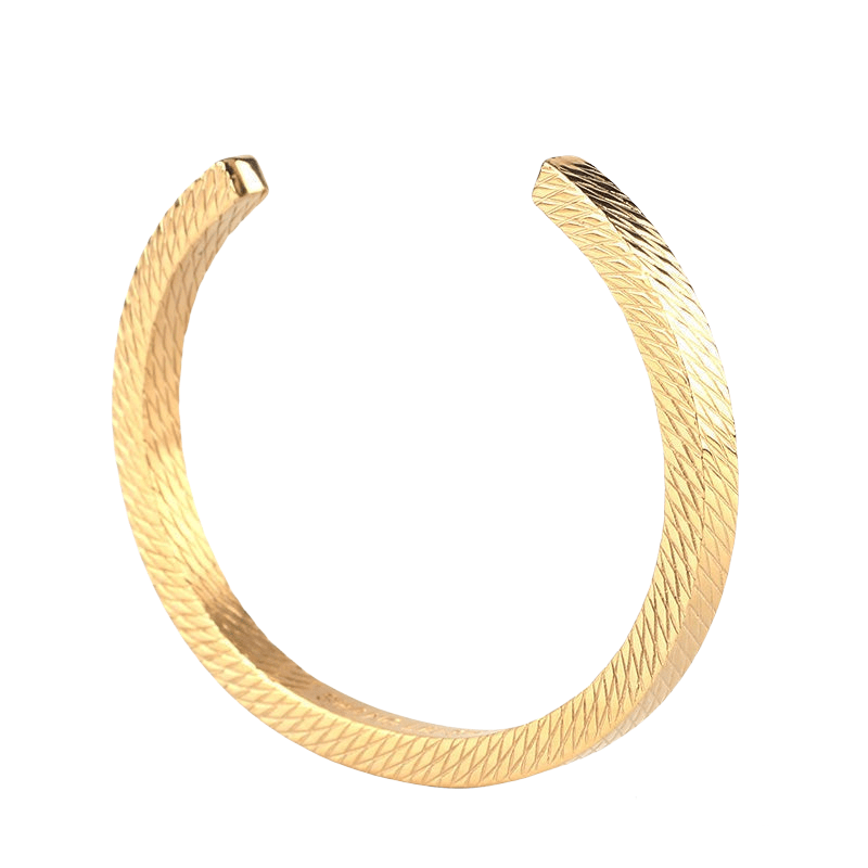 caligio Caligio Men Bracelets Golden Section Cuff Bracelet for Men, Get Golden Section Accessory | Caligio small gift  cheap gift for men  shackle bracelet mens anchor bracelet