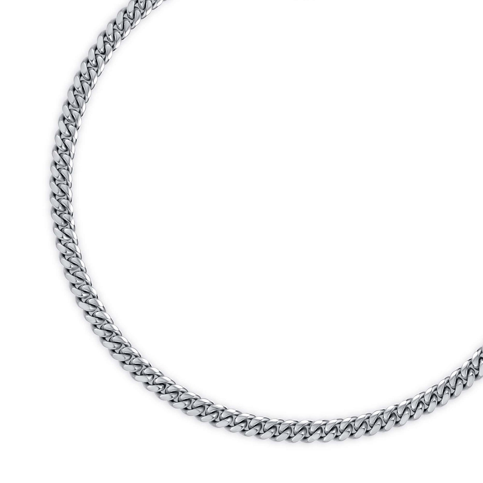 Men's 24 Stainless Steel silver 8mm Wide Rope Chain Necklace Unisex Men's 24 Stainless Steel silver 8mm Wide Rope Chain Necklace Unisex