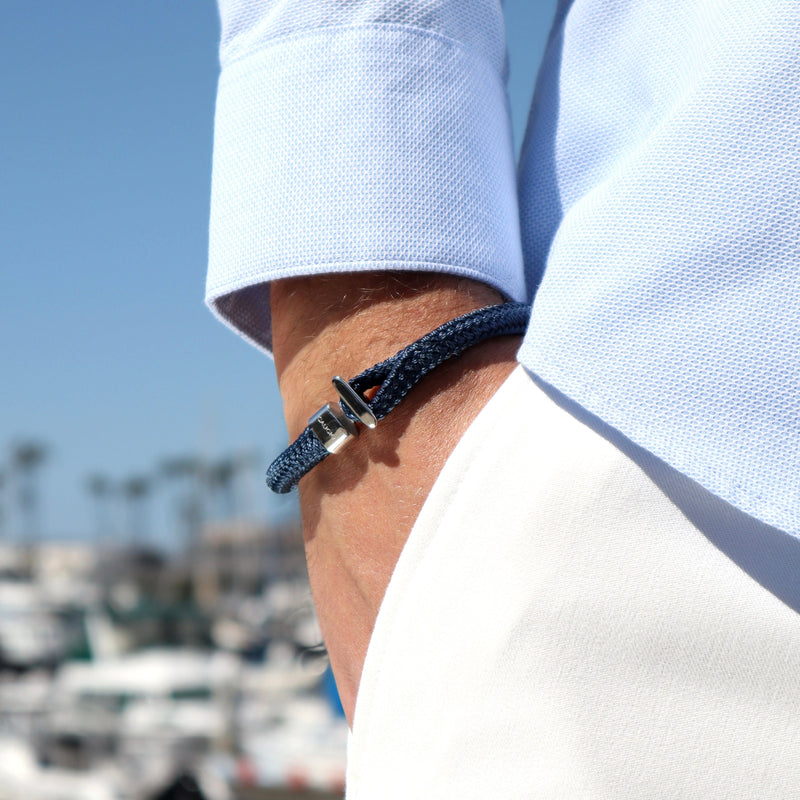 caligio Caligio Men Bracelets Monro Royal Blue Buy Nylon Bracelets with Original Design - Monro Royal Blue | Caligio small gift  cheap gift for men  shackle bracelet mens anchor bracelet
