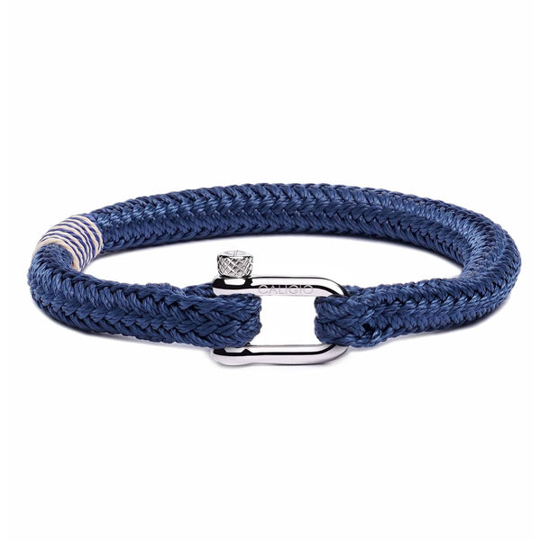 caligio Caligio Men Bracelets Rio Royal Blue Buy Nylon Bracelets with Original Shackle - Rio Royal Blue | Caligio small gift  cheap gift for men  shackle bracelet mens anchor bracelet