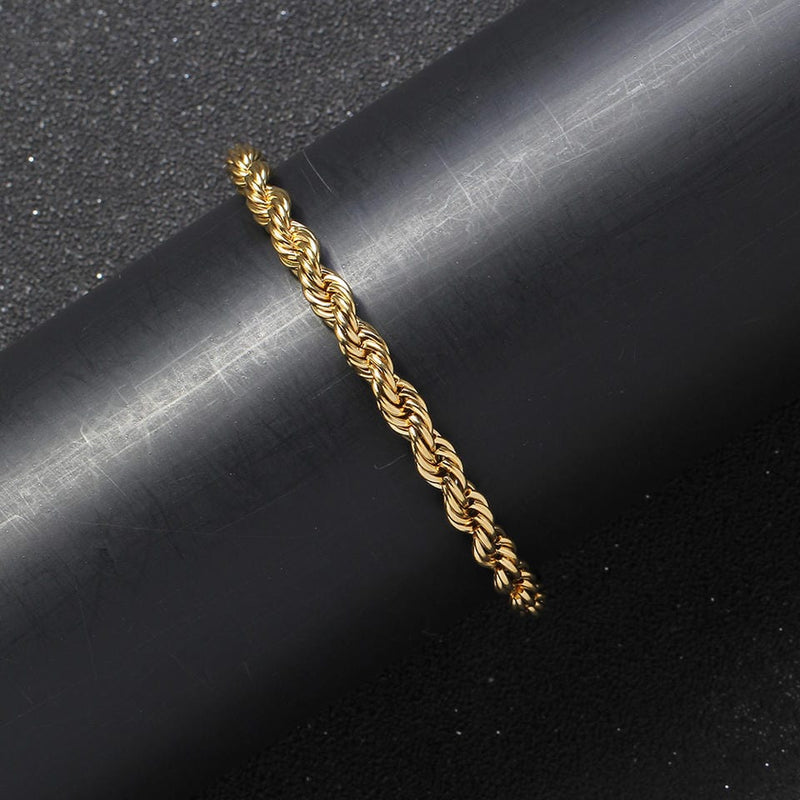 Charm Bracelets New Design Metal Bracelet For Women Men Gold Color Silver  Color Twisted Tie Geometric Opening Bangle Fashion Jewelry R230905 From  10,2 € | DHgate