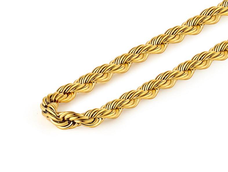 caligio Caligio Men Bracelets ROPE BRACELET GOLD Cuff Bracelet for Men, Get Golden Section Accessory | Caligio small gift  cheap gift for men  shackle bracelet mens anchor bracelet