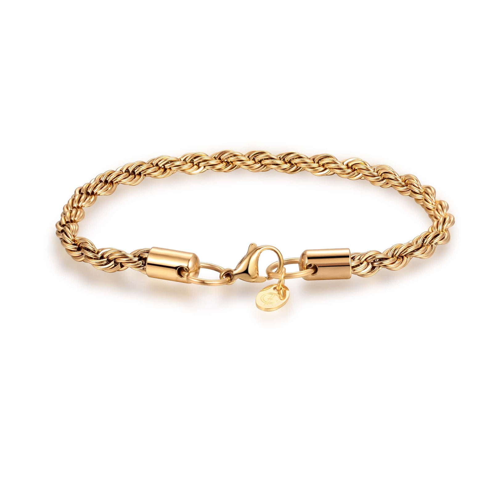 Rope Golden Bracelet For Men Golden Accessories Caligio CALIGIO