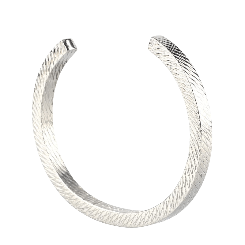caligio Caligio Men Bracelets Section Cuff Bracelet for Men, Waterproof and Easy to Put On & Off | Caligio small gift  cheap gift for men  shackle bracelet mens anchor bracelet