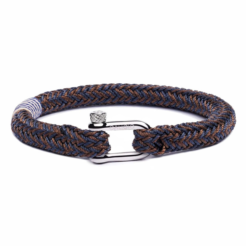 Rio Pecan Nylon Rope Bracelet with C-type clasp – CALIGIO