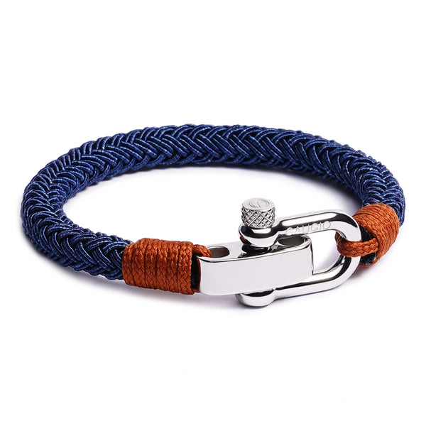 caligio Gio Bracelets Gio Navy Blue "Nylon
