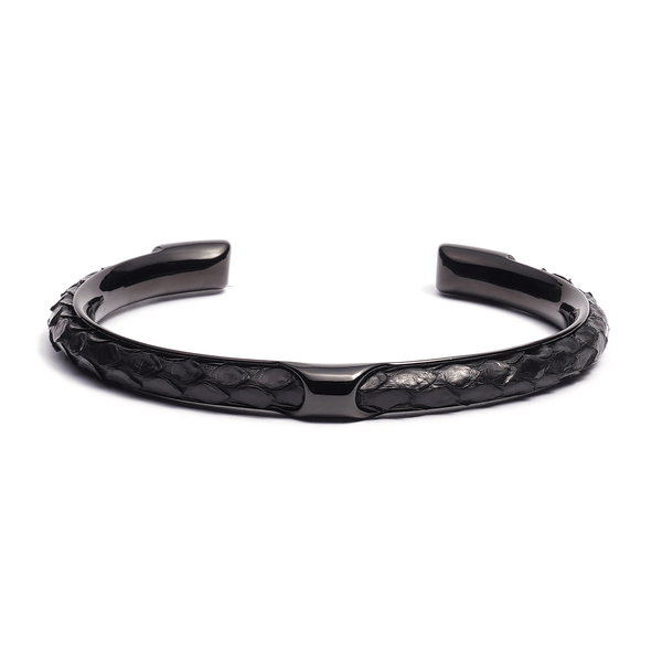 caligio Infinity Bracelets Infinity Black Python