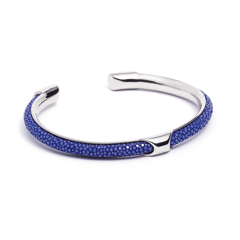 caligio Infinity Bracelets Infinity Blue Steel Stingray