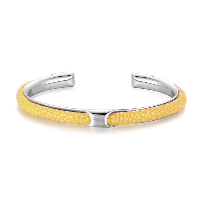 caligio Infinity Bracelets Infinity Yellow Steel Stingray