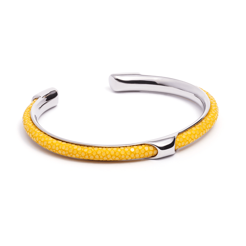 caligio Infinity Bracelets Infinity Yellow Steel Stingray