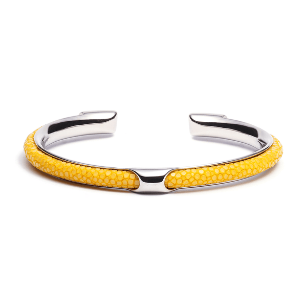 caligio Infinity Bracelets Infinity Yellow Steel Stingray