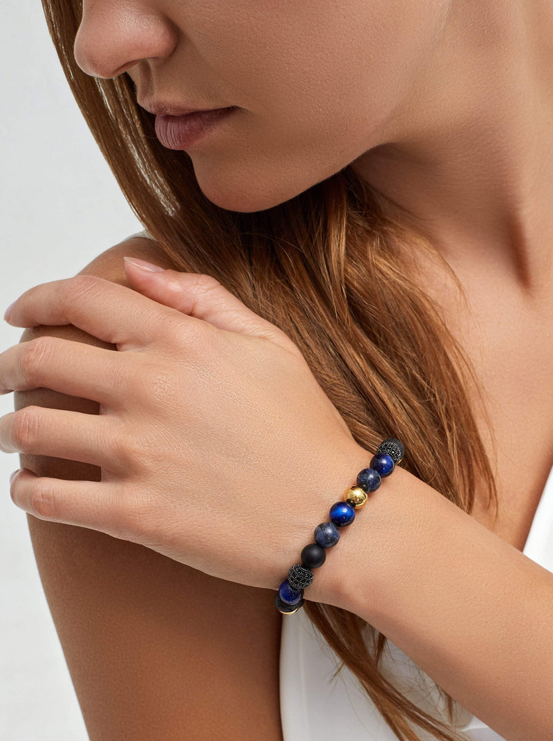 caligio Kate Sira Women Bracelets Element Blue Adjustable [6 to 7"] small gift  cheap gift for men  shackle bracelet mens anchor bracelet