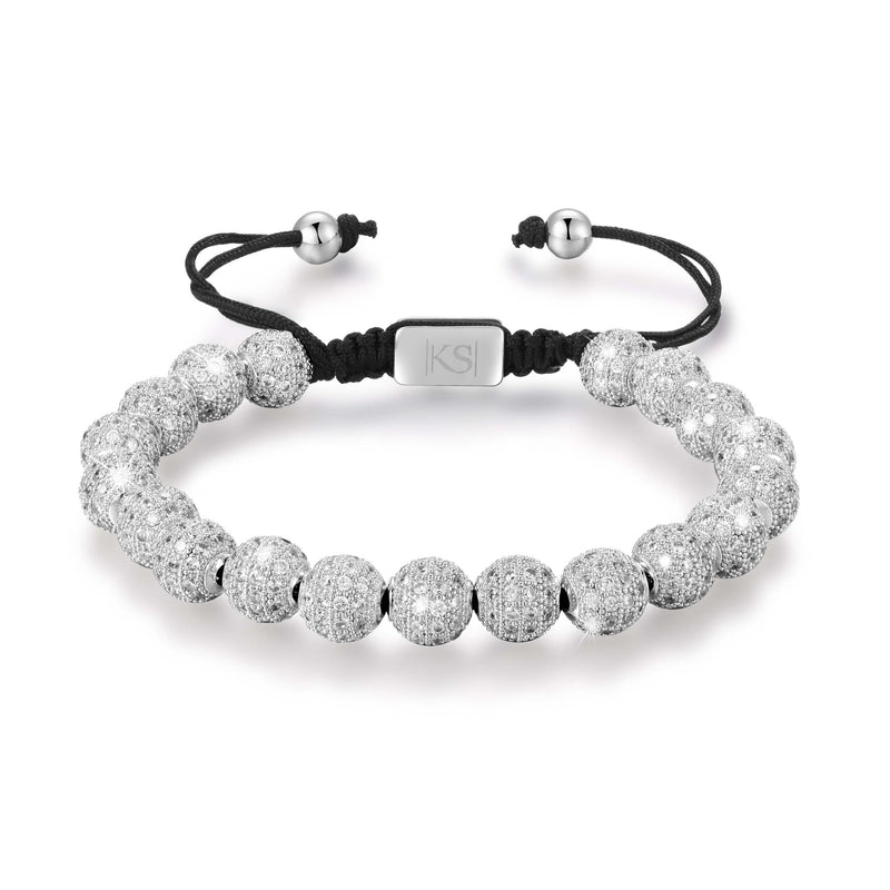 caligio Kate Sira Women Bracelets Flash Silver Adjustable [6 to 7"] small gift  cheap gift for men  shackle bracelet mens anchor bracelet