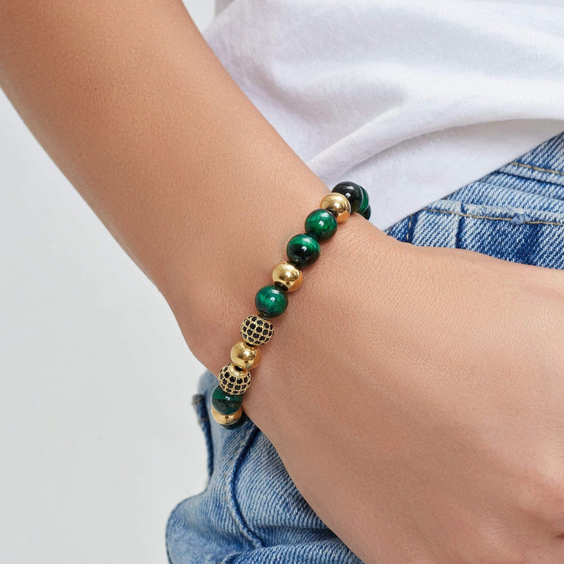 caligio Kate Sira Women Bracelets Fortune Green Adjustable [6 to 7"] small gift  cheap gift for men  shackle bracelet mens anchor bracelet