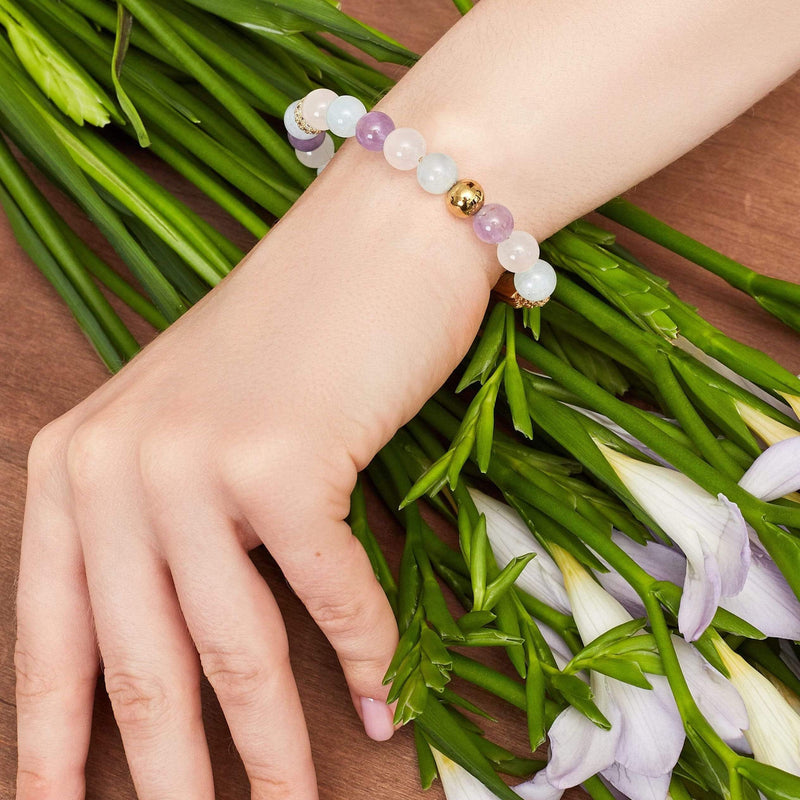 caligio Kate Sira Women Bracelets LAVENDER Adjustable [6 to 7"] small gift  cheap gift for men  shackle bracelet mens anchor bracelet
