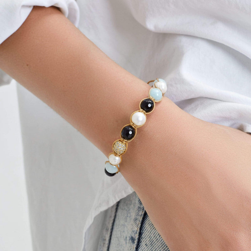 caligio Kate Sira Women Bracelets LEONA Adjustable [6 to 7"] small gift  cheap gift for men  shackle bracelet mens anchor bracelet