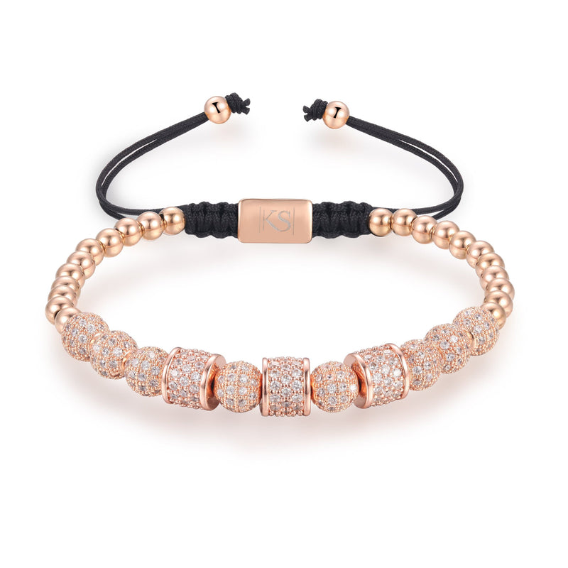 caligio Kate Sira Women Bracelets Vega Rose Gold Adjustable [6 to 7"] small gift  cheap gift for men  shackle bracelet mens anchor bracelet