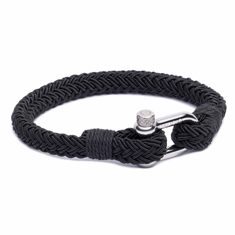 caligio Nautical Bracelets Nautical Black "Nylon