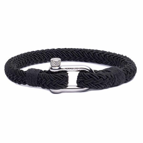 caligio Nautical Bracelets Nautical Black "Nylon