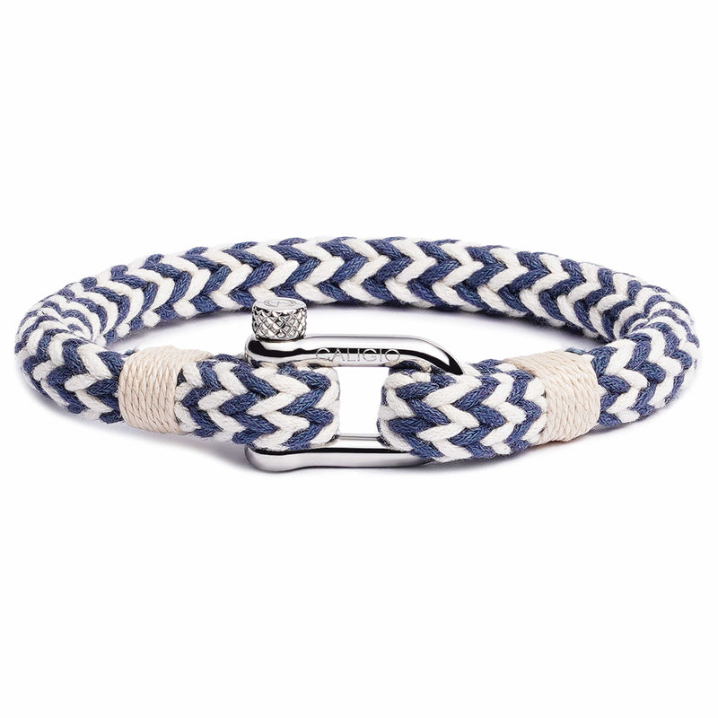 caligio Nautical Bracelets Nautical White and Blue