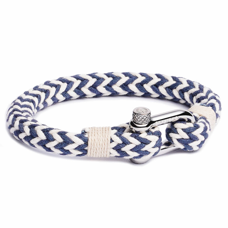 Nautical Rope Latch Bangle Bracelet