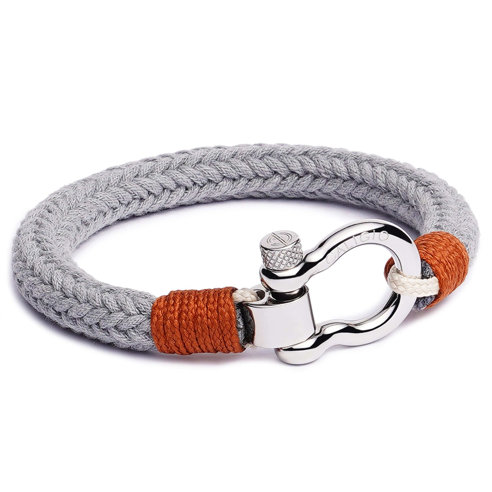 OUR LEGACY ASSYMETRIC BRACELET O/S グレー Our Legacy - Wave Bracelet Pomice Grey Fluid Calfskin