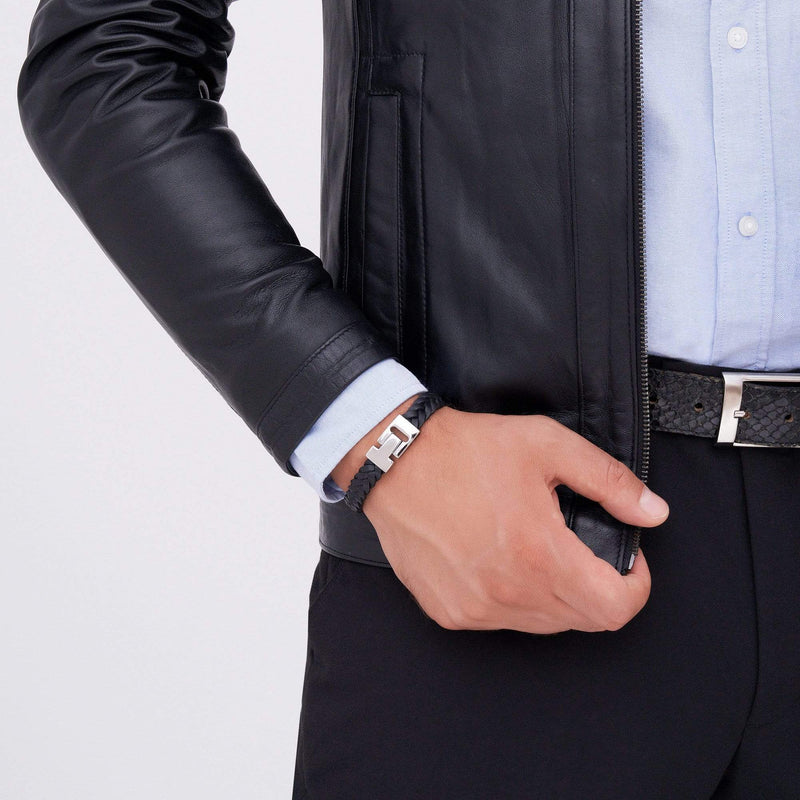 caligio Prime XL Prime Black "Braided Leather XL