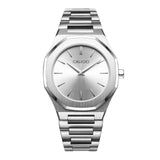 caligio Signature Watches White Steel