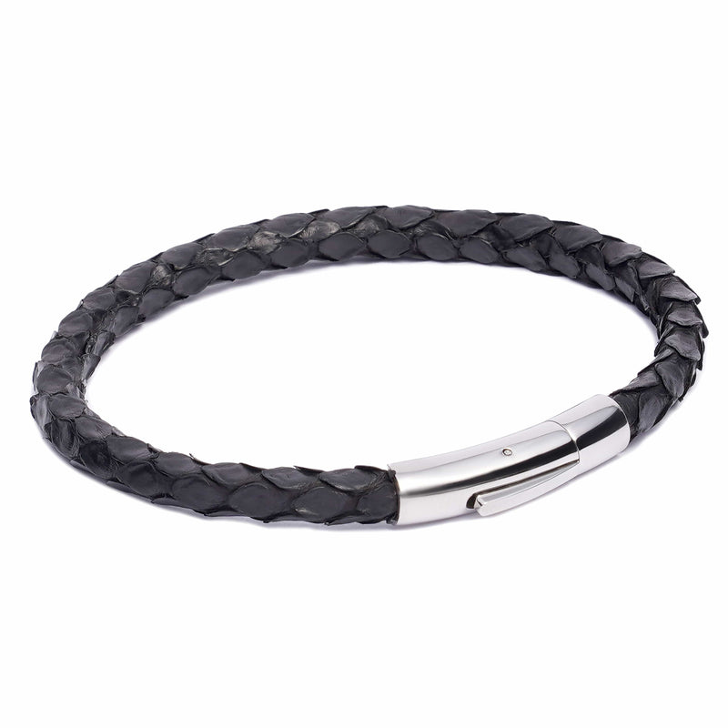 caligio wild Bracelets Wild Black Python