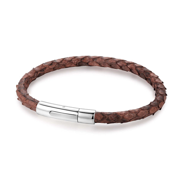 caligio wild Bracelets Wild Dark Brown Python