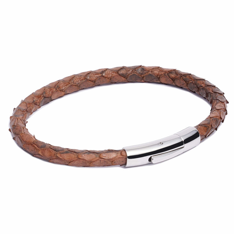 caligio wild Bracelets Wild Dark Brown Python