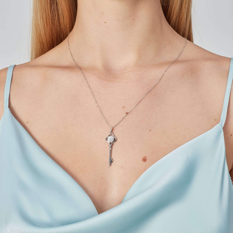 caligio Women Necklace Necklaces KEY OF THE WORLD